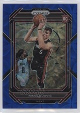 2022-23 Panini Prizm Choice Blue Prizm 12/49 Nikola Jovic #236 3g6