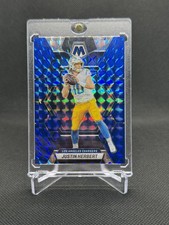 2023 Panini Mosaic - Justin Herbert #127 Blue Mosaic Prizm /99