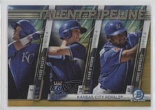 2017 Bowman Gold Refractor 25/50 Chase Vallot Ryan O'Hearn Jorge Bonifacio 0f8