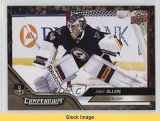 2016-17 Upper Deck Compendium Gold Jake Allen #231 READ 0c6