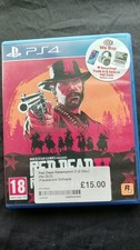 Red Dead Redemption 2 PS4 PlayStation 4.with Data Disc And Game Disc. Plus Map
