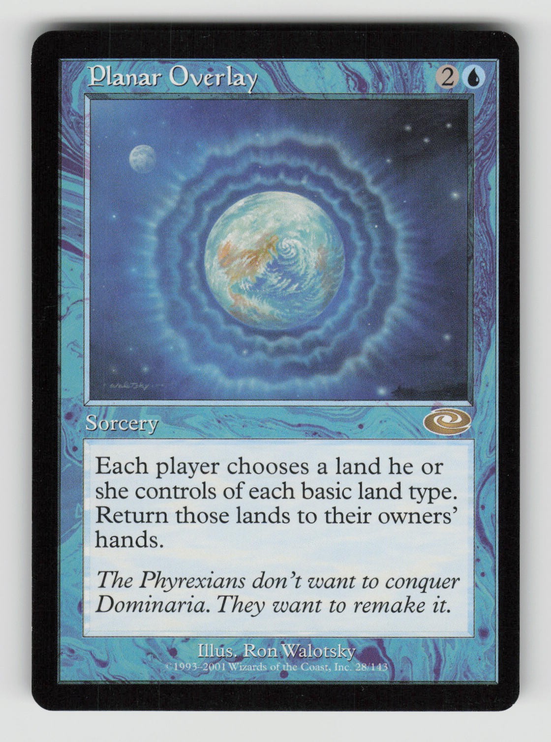 Planar Overlay 28 Rare Planeshift Magic: The Gathering Near Mint