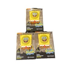 SpongeBob SquarePants 100 Waterproof Bluetooth Speaker by Speaqua Lot Of 3