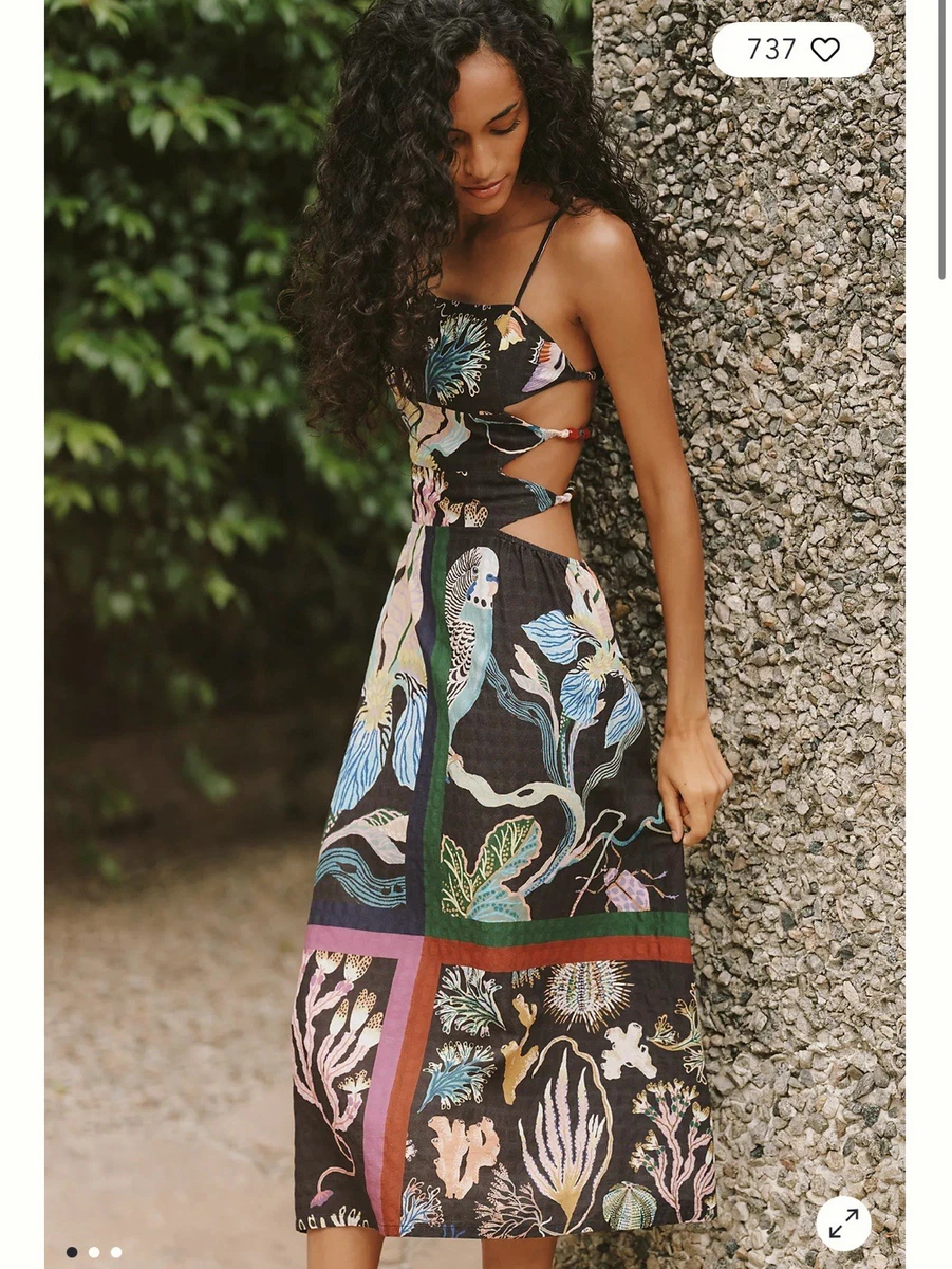 black and white striped dress midi Jawbreaker Black & White Striped Midi Dress – Unique Vintage main image 1
