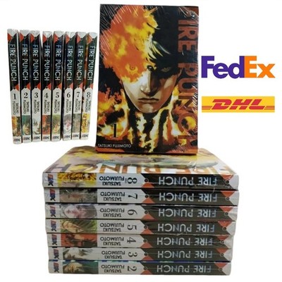 FIRE PUNCH English Comic Book Full Set Volume 1-8 Manga by Tatsuki Fujimoto