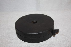 Orion 11 pound Telescope Counterweight  13/16" Shaft Hole   6" Diameter x 1-1/2"