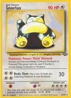 Pokémon TCG - Snorlax - 27/64 - Rare Unlimited - Jungle [Moderately Played]
