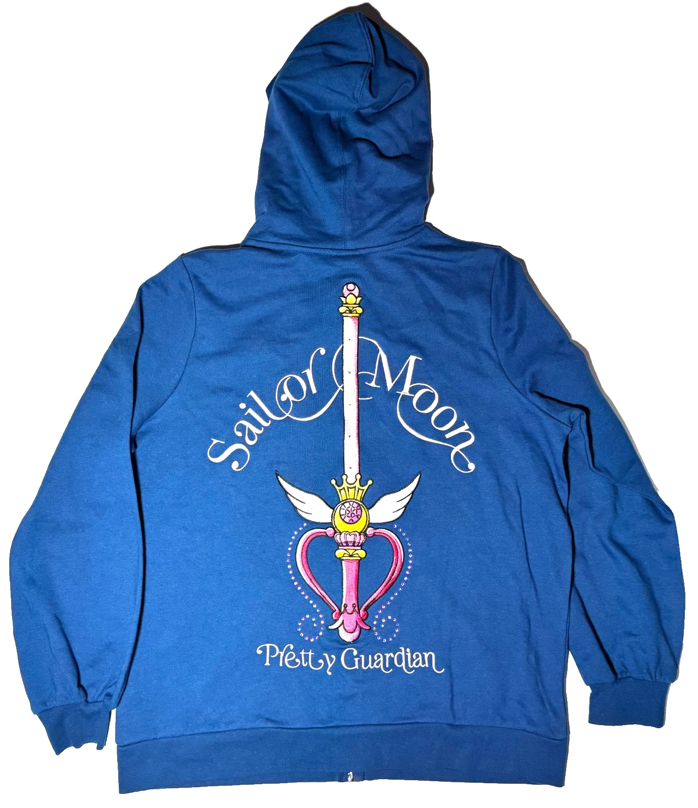 Pretty Guardian Sailor Moon Bow Hoodie Women's Scouts Zip Hoodie Exclusive MED
Opens in a new window