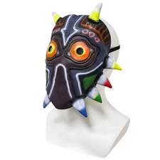 Legend of Zelda Majora's Mask Latex Face Cover for Halloween Cosplay