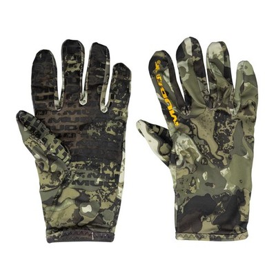 Muddy Outdoors TRX Lightweight Fleece Gloves Veil Canyon Gray Medium