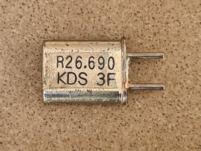 27mhz AM Receiver Crystal Only 27mhz 26.690.
