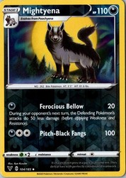 Mightyena 104/185 Vivid Voltage Reverse Holo