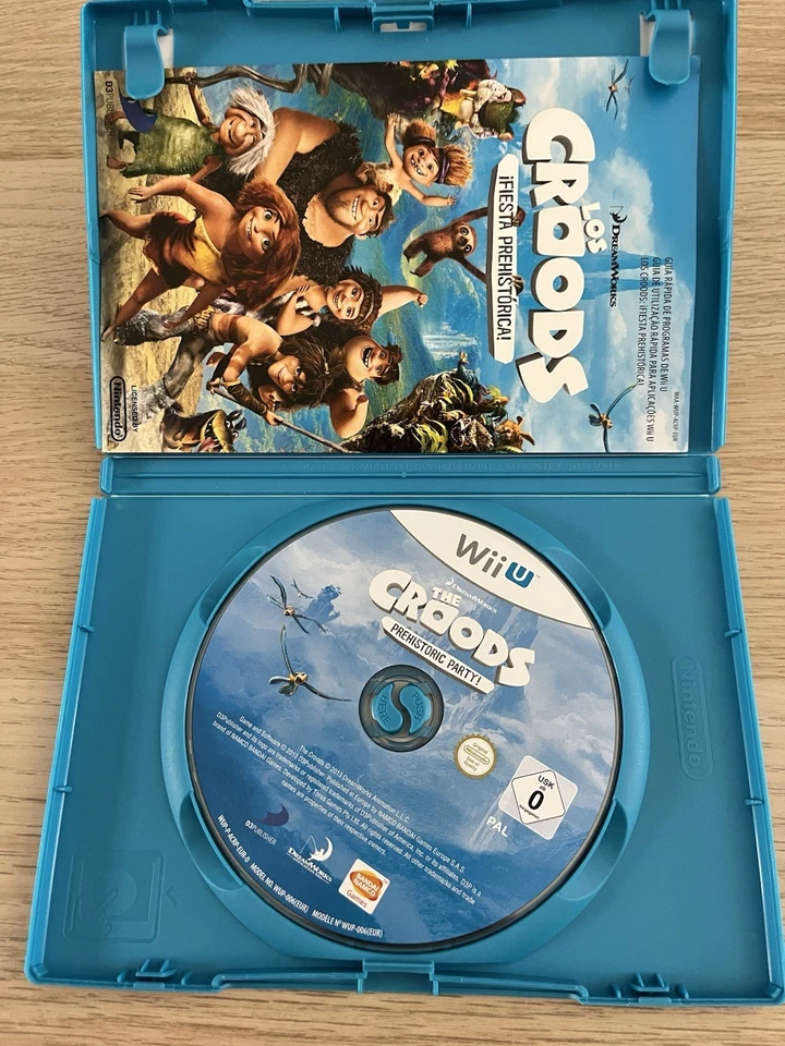 LOS CROODS FIESTA PREHISTORICA - NINTENDO WII U WIIU - PAL ESPAÑA, foto 3 de 5