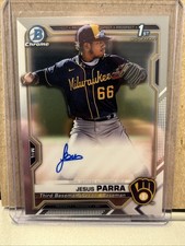 2021 Bowman Chrome - Prospect Autographs Jesus Parra #CPA-JPAR (AU, RC)