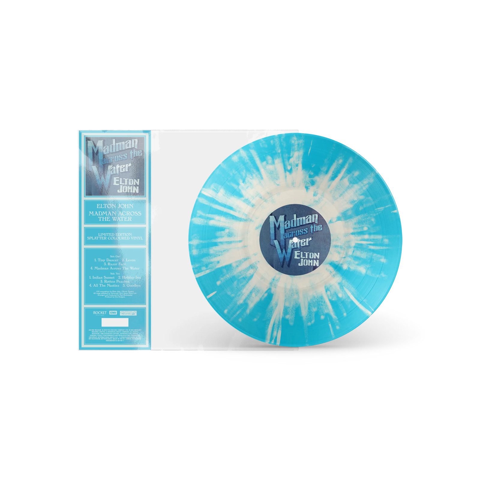 Elton John | Madman Across The Water | Blue Vinyl LP