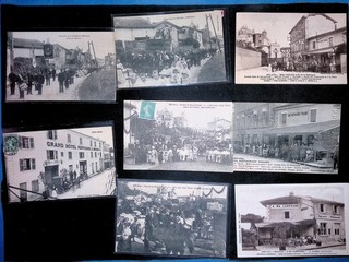 Lot de 8 CPA différentes ARS Ain