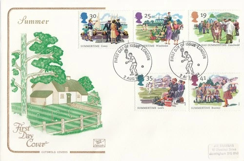 Summertime GB Cotswold FDC [Tennis] London 1994 (131813)