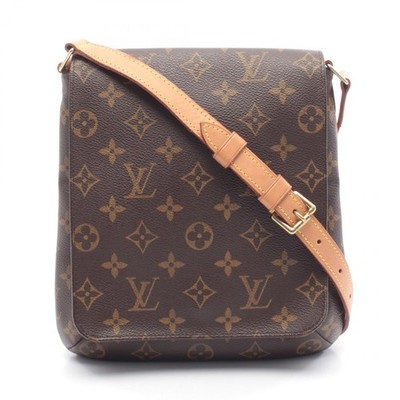 LOUIS VUITTON Musette Salsa Short Schultertasche M51258 Monogram Gebraucht LV...