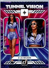 2025 Panini Donruss WNBA - Tunnel Vision A'ja Wilson #13 Aces