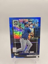 2022 Panini Donruss Optic - Pete Alonso #198 Blue Pandora Prizm /99