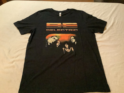 9E 9 ELECTRIC T-Shirt Hard Rock Electronic 2019 Okla Concert CARLA HARVEY XL