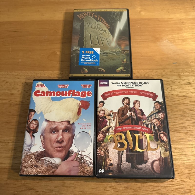 Monty Python’s Meaning Of Life, Camouflage, Bill (3 DVD Set)