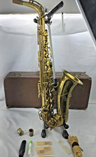 Vintage The Indiana By Martin Elkhart Ind Saxophone Case