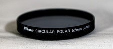 NIKON 52 mm CIRCULAR POLARIZER FILTER
