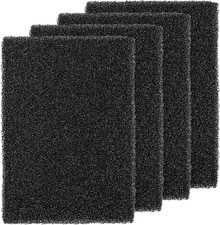 4 Piece Filter Foam Sponges Aquarium Bio Sponge Sheet Filter Media Pad Fish Tank