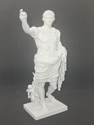 Statue Augustus  Primaporta 15cm hoch3D Druck
