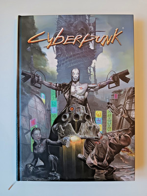 Cyberpunk Buch Grundgegelwerk  R. Talsorian Games in 2008 art.nr GI888