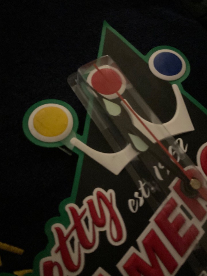 New Scotty Cameron Crown Wall Clock Yellow Red Blue Black Green White ...