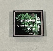 Kingston 16GB 133x Compact Flash CF Memory Card for Nikon Canon