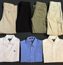 Ralph Lauren Polo / Chaps - Lot Of 7 Pieces- Boys Size 10 Pants Shirts Shorts