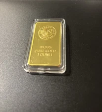 1 oz Gold Bar - Australia Perth Mint .9999 Fine Gold (Standard Assay)in Assay