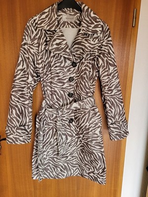 Damen Sommermantel Größe 38, Easy Comfort Animalmuster 