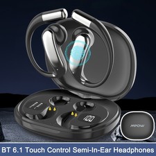 Mpow Open-Ear Headphones Bluetooth 6.1 Earbuds Wireless Stereo for Sport Fitness