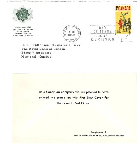 1968 Canada - Ottawa 5c Lacrosse Issue FDC - American Bank Note CC & Insert Card