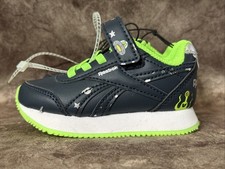 Shoes Sneakers Reebok Baby US 5 UK 4 Euro 21 Infant Toddler Blue Green New