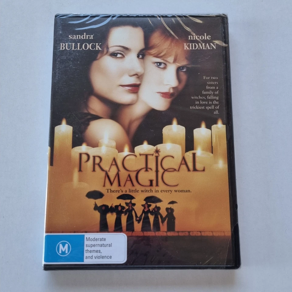 Practical Magic (DVD, 1998) PAL Region 4 (Sandra Bullock, Nicole Kidman) SEALED - Image 2 of 4