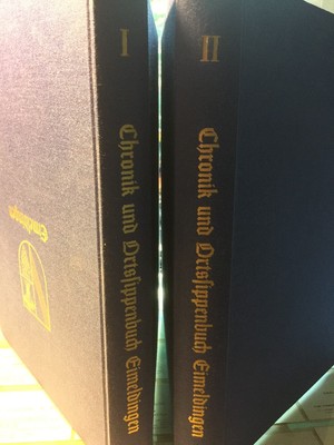 Family History and Lineage for Eimeldingen, Baden, Germany, 2 Volumes New