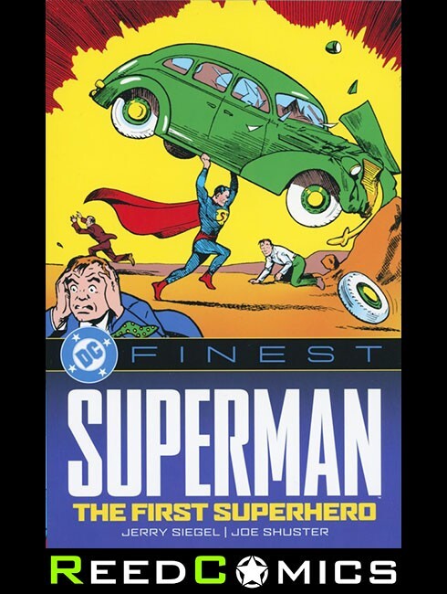 DC FINEST SUPERMAN THE FIRST SUPERHERO GRAPHIC NOVEL (584 Pages) New Paperback