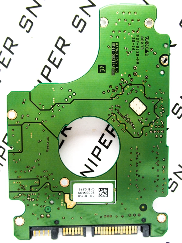 PCB - Samsung 250GB HM251JJ HM251JJ/D SATA BF41-00214A 2AA00_00 Hard Drive - Image 2 of 4
