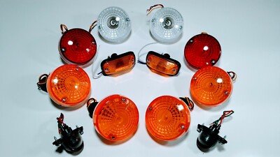 Suzuki LJ 80 TURN AND TAIL LIGHTS SET include 2 plate lights | eBay