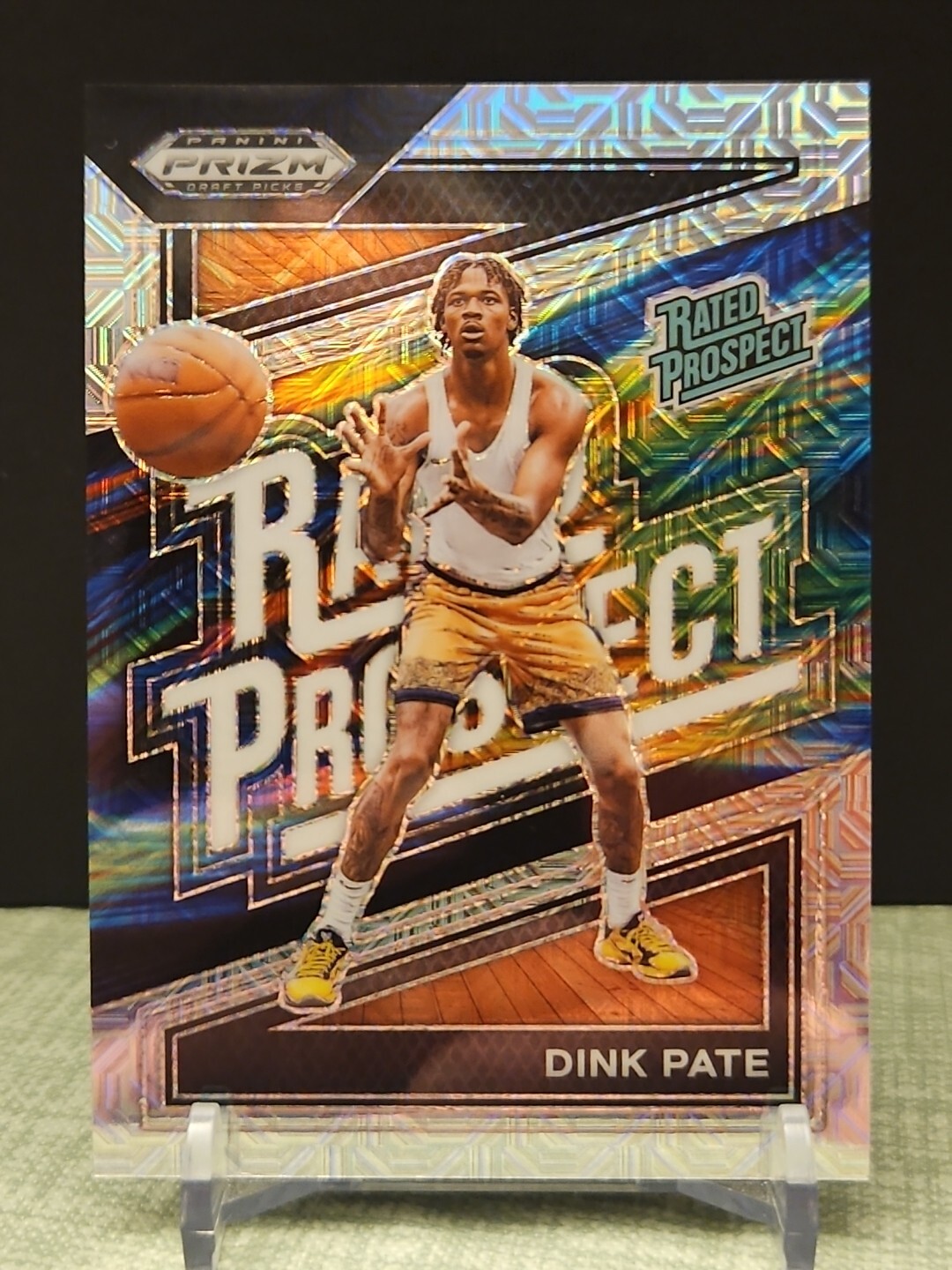2024 Panini Prizm Draft Picks Dink Pate Rated Prospect Mojo Prizm  /25
