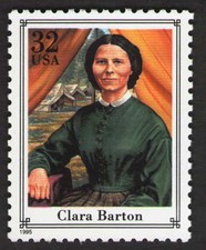 US. 2975c. 32c. Clara Barton. 2975. Civil War. MNH. 1995
