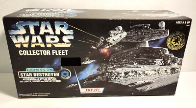 1996 Kenner Star Wars Collector Fleet Electronic Star Destroyer
