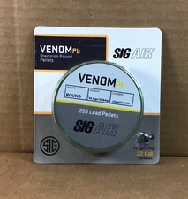 Sig Air VENOM 250 Count .22 Caliber Lead Pellets