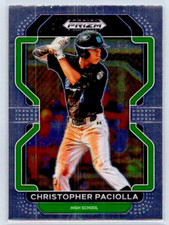 2022 Prizm Draft Picks - Christopher Paciolla - Chicago Cubs - #PDP86
