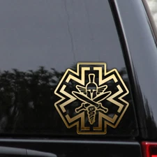 Medic Spartan SWAT Tactical Military Vinyl Decal Sticker